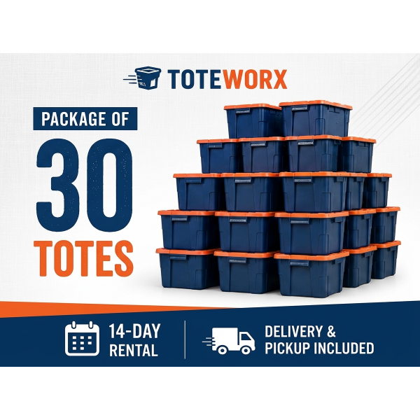 Package of 30 Totes