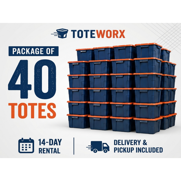 Package of 40 Totes